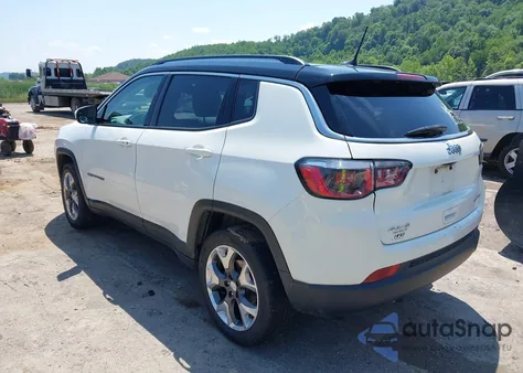 2020 Jeep Compass Limited 4X4 из США, поврежденный, VIN 3C4NJDCB5LT118852